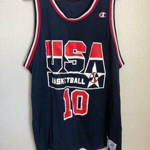 USA Miller Basketball champion jersey size Large